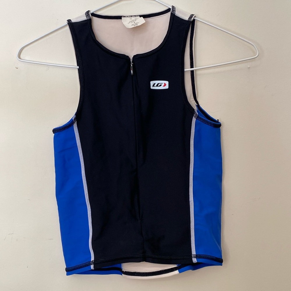 Vintage Classic louis garneau runner tank top